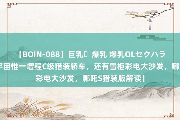 【BOIN-088】巨乳・爆乳 爆乳OLセクハラ乳姦レイプ 【宇宙惟一增程C级猎装轿车，还有雪柜彩电大沙发，哪吒S猎装版解读】
