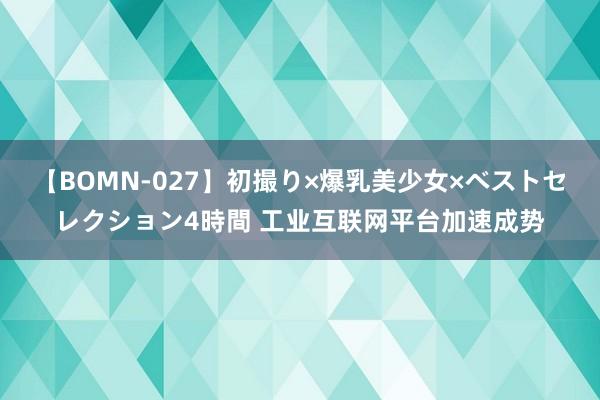 【BOMN-027】初撮り×爆乳美少女×ベストセレクション4時間 工业互联网平台加速成势